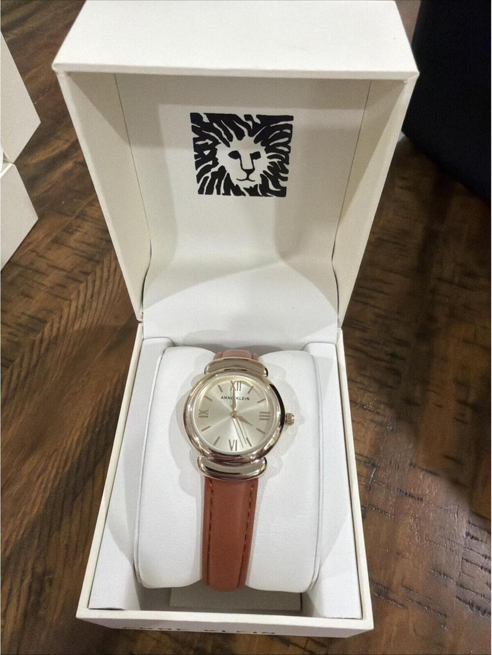 Anne Klein Gold Tone Watch Never Worn Untested Nib